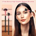 thumbnail image 3 of Makeup Brushes 14 PCs Makeup Brush Set Premium Synthetic Foundation Brush Blending Face Powder Blush Concealers Eye Shadows Make Up Brushes Kit (Rose Golden), 3 of 3