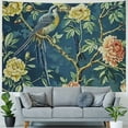 thumbnail image 4 of BCIIG Birds Tree Branch Flowers Tapestry Wall Hanging Unique Style Graphic Tapestries Home Wall Decor Art for Living Room Bedroom Apartment Farmhouse Dorm 60x50inch, 4 of 6