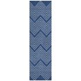 thumbnail image 2 of Addison Rugs Chantille Indoor/Outdoor Transitional Geometric Navy Machine Washable Runner Rug, 2'3" x 7'6", 2 of 8