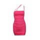 thumbnail image 5 of VISgogo Vestido ajustado sin mangas para mujer, vestido ajustado fruncido de color sólido, estilo callejero de verano de una pieza VISgogo moda, 5 of 9