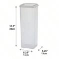 thumbnail image 4 of JUNWELLBread Storage Bread Container Fresh Bread Storage Container Clear Bread Saver  Bread Buddy Bread Box Fresh Bread Storage Container  Plastic Sandwich Bread Dispenser With Lid Plasti, 4 of 7