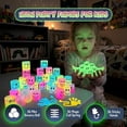 thumbnail image 6 of 4E’s Novelty 108 pcs Glow in the Dark Toys - Bouncy Balls, Sticky Hands & Springs, 6 of 8