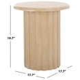 thumbnail image 6 of Safavieh Monka Modern Wood Round End Table, Natural, 6 of 7
