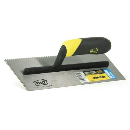

MD Building 30000 Premium Flat V Notched Trowel 3/16 x 1/4 x 5/16