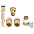 thumbnail image 4 of Noref Hose Quick Connector Nipple Nozzle Water Sprayer Kit Garden Watering Equipment Accessory,Hose Quick Connect Fitting,Hose Quick Connector, 4 of 8