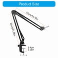 thumbnail image 5 of Portable Microphones Holder Arm, Multipurpose Stand for Recording Studios and Performances, 5 of 13