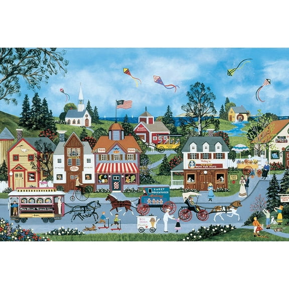 The Life of Riley American Folk Art 1,000 Piece Puzzle