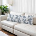 thumbnail image 2 of Blue Fruit Body Pillow Covers 20"x54", Vintage Plant Nature Botanical Flower Floral Soft Brushed Microfiber Breathable Throw Pillow Covers, Pillowcase with Zipper for Couch Sofa Bedroom Living Room, 2 of 9