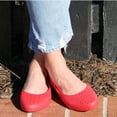 thumbnail image 5 of Okabashi Samantha Women's Ballet Flats-Navy-8, 5 of 9