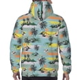 thumbnail image 7 of Kdxio Hawaiian Style Print Mens Casual Hooded Collar Drawstring Hoodies Pullover Sweatshirts Casual Long Sleeve Shirts-4X-Large, 7 of 7