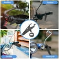 thumbnail image 3 of Raindrops Motorcycle Throttle Lock Cruise Control Clamp Black Aluminum Alloy for Comfortable Riding, 3 of 8