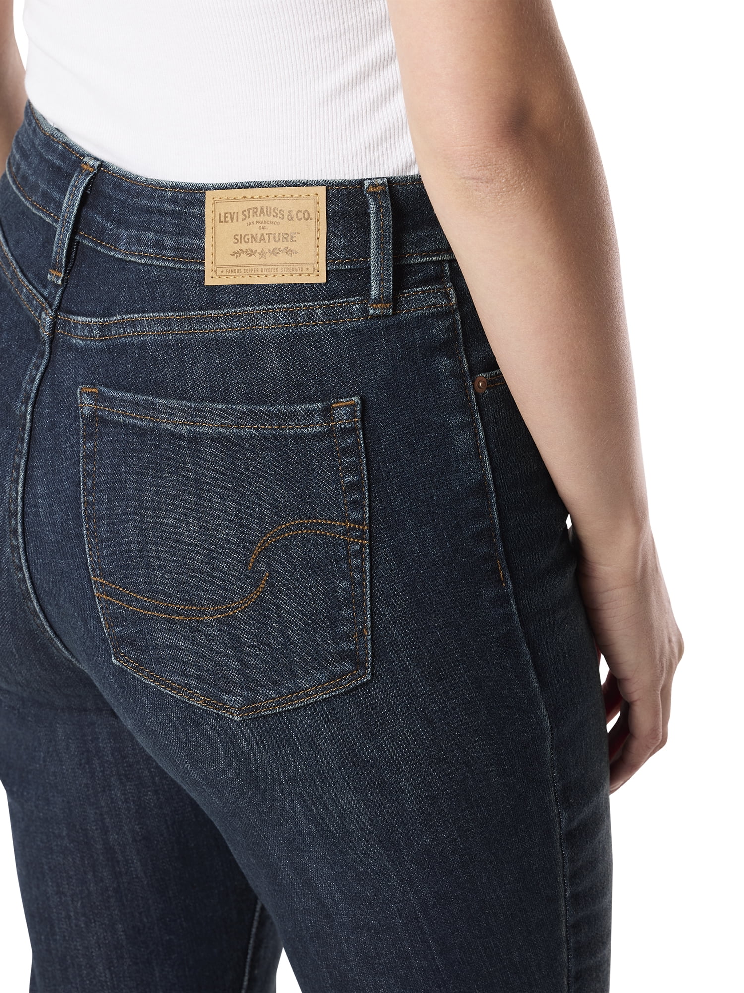 Levi Strauss Signature Women's and Women's Plus High Rise Flare Jeans