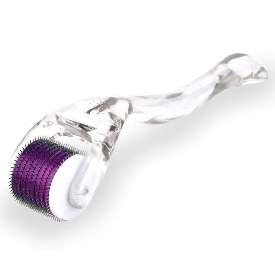 TMT Purple Head Micro Needle Titanium Skin Derma Roller (540 Pin) 0.5 mm Comes with a Free Storage Case
