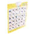 thumbnail image 4 of Animal Learning Poster, Easy Study Exquisite Beautiful Durable Practical Fine Workmanship Animal Poster Chart  For Early Education Yellow, 4 of 8