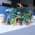 thumbnail image 3 of LeeQinersw 2 Pack Large Toy Dinosaurs Transport Car Carrier Pull Back Toy Birthday Gift, 3 of 5