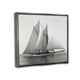 thumbnail image 3 of Stupell Industries Majestic Ship Ocean Photography Coastal Painting Gray Floater Framed Art Print Wall Art, 3 of 6