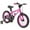 Pink, variant on Costway 16-Inch Kid’s Bike for 4-7 Years Old with Adjustable Saddle & Anti-slip Handlebar Pink