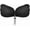 Black, variant on Push up Silicone Bra for Women Sticky Invisible Reusable Adhesive Strapless Stick on Bra for Backless Front Strings