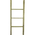 thumbnail image 3 of Ekena Millwork 19"W x 48"H x 3 1/2"D Vintage Farmhouse 3 Rung Ladder, Barnwood Decor Collection, Restoration Green, 3 of 13