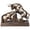 Copper, variant on kowaku Bull and Bear Statue Animal Sculpture Home Decor Wall Street Bull Statue Resin Figurine for Living Room Cabinet Shelf Bedroom Copper