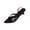 Black, variant on Women Low Heel Sandal Comfortable Plus Size Solid Color Lightweight Walking Shoes Outdoor Summer Sandals Black