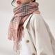 thumbnail image 5 of Bufanda de invierno para mujer, chal de cachemira con borlas y cuadros grandes, bufandas de gran tamaño, bufandas cálidas y acogedoras para invierno y otoño, 5 of 5