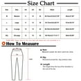 thumbnail image 2 of Miluxas Women Casual Drawstring Pants Plaid Printed Wide Leg Pants Elastic Trousers Loose Lounge Pajama Gray 12(XXL), 2 of 2