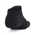 thumbnail image 3 of Calcetines Under Armour Training Cotton No Show, paquete de 6, negros, 3 of 4