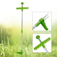thumbnail image 4 of Puller Aluminum Tube Root Digger Gardening Soil Loosening Weeding Tool, 4 of 8