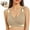 Beige, variant on Womens Underwire Bra,Plus Sizes Evolution Wirefree Stay Put Sport Khaki XXXXL