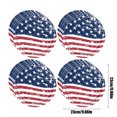 thumbnail image 3 of OutmaxHome 20 Pcs American Flag Patriotic Party Paper Plates Supplies - Disposable Tableware Paper Set for Veterans, Election, 4th of July, Independence Day Decorations, Serves 20 Guests, 3 of 6