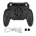 thumbnail image 2 of Manette de Jeu Mobile ABS, Contrôleur de Jeu, Professionnel Durable Noir pour iOS, 2 of 8