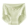 thumbnail image 3 of Besolor Underwear for Women Ribbed Mid High Waist Stretch No Show Panties Soft Breathable Ladies Briefs, 3 of 5
