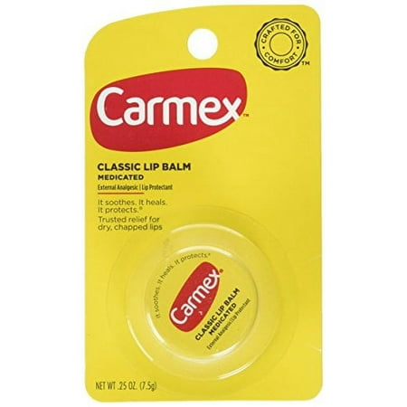 Carmex Classic Lip Balm Medicated, 0.25 oz