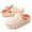 White Orange, variant on Cloud Men's Clogs, Lightweight EVA Slip On Shoes