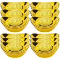 thumbnail image 2 of 12 Pcs Decoracion Para Carros De Mujer Interior Artificial Gold Ingot Gold Ingot Prop Ingot Shape Candy Box Chinese Ingot Bowl, 2 of 3
