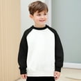 thumbnail image 1 of WENXIAOO Chandail en Molleton Fille Manches Longues Col Rond Chandail-Over Vêtements d'Hiver Garçon 6-7 Ans, 1 of 5
