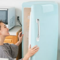 Masteelf Replacement Refrigerator Door Handle Universal Plastic Freezer Handle Commercial Fridge Handles Repair Part Cabinet Pull Replacement