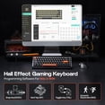 thumbnail image 3 of Teclado Gaming EPOMAKER HE68 Lite Hall Effect Alámbrico Negro Rojo, 3 of 6