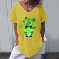 thumbnail image 1 of T-Shirt à Manches Courtes et Col Rond pour Femmes, 1 of 4