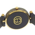 thumbnail image 5 of Pre-Owned Gucci Sherry Line Watch, Gold Plated, Quartz, Analog, Black Dial, Men's, 5 of 10