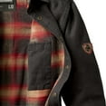 thumbnail image 6 of Legendary Whitetails Men's Journeyman Flannel Lined Shirt Jacket Water Resistant Waxed Cotton, 6 of 8