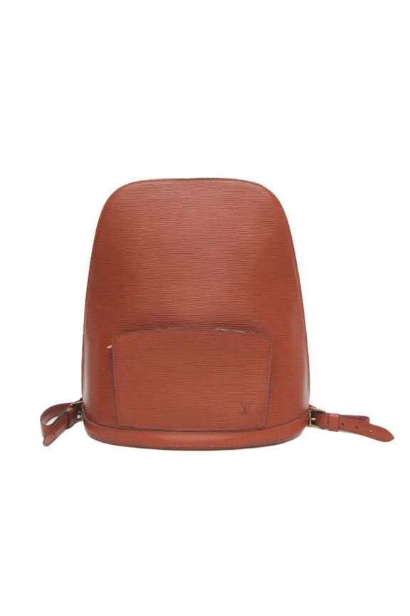 Pre-Owned Louis Vuitton Epi Gobelin M52293 Women's Backpack Kenyan Brown
