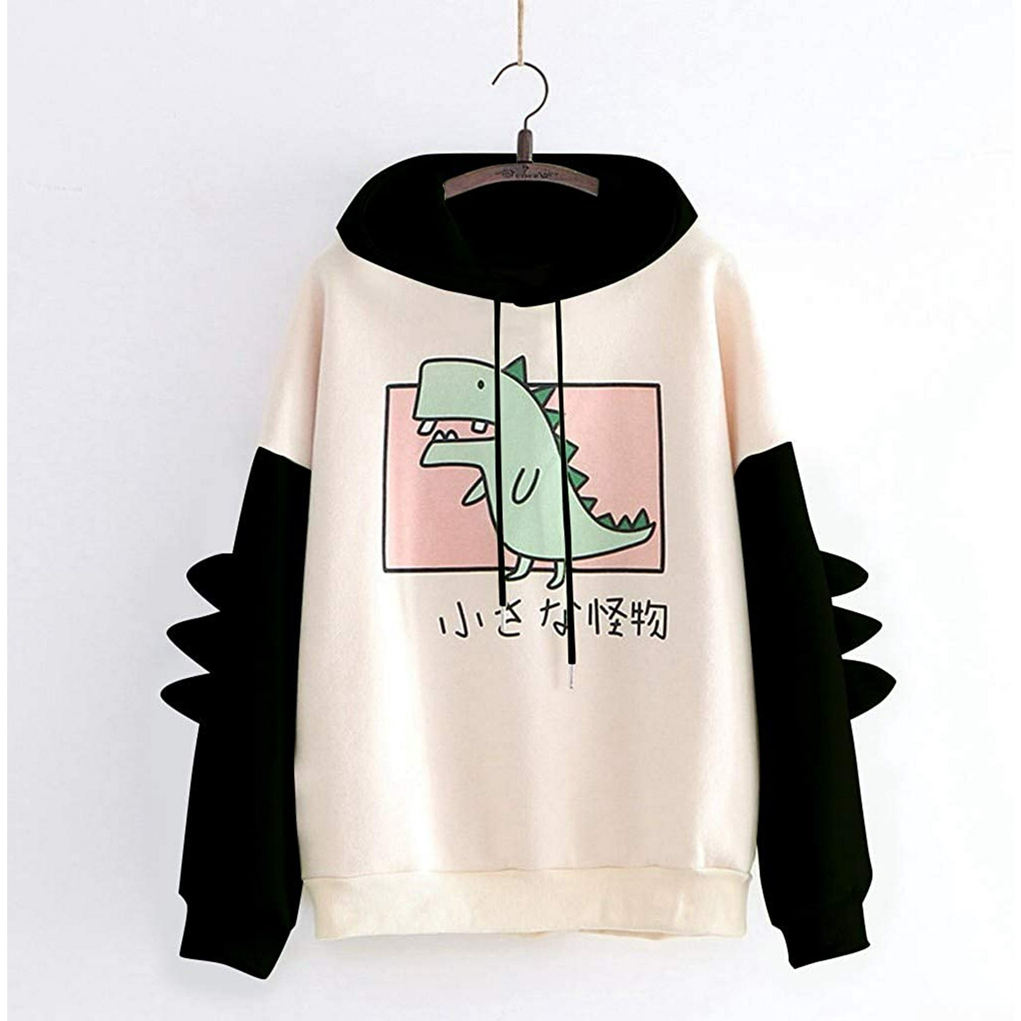 Teen Girls Cute Dinosaur Long Sleeve Hoodies Casual Loose Sweaters Hooded  Sweatshirts Pullover Tops Shirts | Walmart Canada