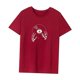thumbnail image 3 of Camiseta para mujer verano ropa suave moda cuello redondo camiseta para mochilero deportes XL, 3 of 7