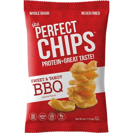 Ips Protein Chips, Barbeque, 6g Protein, 12 Ct