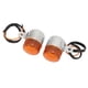 thumbnail image 1 of Luz De Señal De Para Motocicleta, Indicadores De Lámpara De Señal De, Carcasa Roja Elegante Y Resistente De Larga Duración, Alto Brillo Para Monkey Z50J-4L, 1 of 7