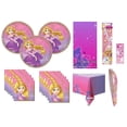 thumbnail image 1 of Paquete de fiesta Unique Tangled Rapunzel para 16 personas con platos y servilletas, 1 of 7