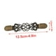 thumbnail image 4 of Jumpingount Clip para bufanda con diamantes de imitación, Clips para suéter de aleación galvanizada, Pin para chal tallado, joyería, accesorios de ropa, Accesorios de disfraces Bronce Jumpingount AP008845-03, 4 of 6