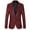 Wine, variant on Yaoyar Mens Blazer Fashion Casual Personality Handsome Printed Tuxedo Suit Jacket for Party Banquet Dinner Wedding Red 2XL
